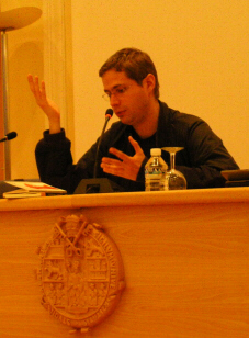 Daniel Kehlmann in Salamanca.