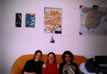 Liz, Mark und María.